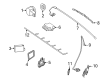 Diagram for 2020 Mercedes-Benz AMG GT C Parking Sensors - 231-905-01-01-80