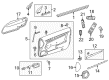 Diagram for 2011 Mercedes-Benz E550 Weather Strip - 207-725-01-65