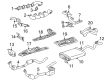 Diagram for Mercedes-Benz ML430 Muffler - 163-490-28-01