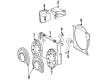 Diagram for 1993 Mercedes-Benz 190E Cooling Fan Shroud - 201-500-02-55