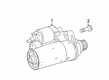 Diagram for 2023 Mercedes-Benz CLA35 AMG Starter - 260-906-01-00