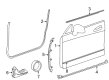 Diagram for Mercedes-Benz CLS550 Weather Strip - 218-720-14-78