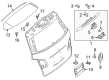 Diagram for 2015 Mercedes-Benz B Electric Drive Door Lock - 246-740-13-01