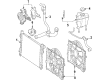 Diagram for Mercedes-Benz SLK280 Cooling Fan Shroud - 203-505-03-55