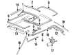 Diagram for Mercedes-Benz 300SE Sunroof Motor - 126-780-05-07