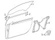 Diagram for 2022 Mercedes-Benz SL63 AMG Window Channel - 232-720-06-02