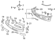 Diagram for 1996 Mercedes-Benz C280 Bumper - 202-885-02-21-67