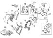 Diagram for Mercedes-Benz S500 Seat Heater Pad - 223-906-12-00