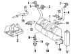 Diagram for Mercedes-Benz 400SEL Throttle Cable - 140-300-03-30