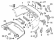 Diagram for 2020 Mercedes-Benz E53 AMG Bumper - 238-885-10-00-9999