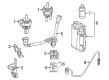 Diagram for Mercedes-Benz GLC63 AMG Vapor Canister Purge Solenoid - 205-470-87-01-64