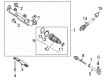 Diagram for 2003 Mercedes-Benz CLK55 AMG Rack & Pinion Bushing - 203-333-05-14