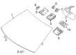 Diagram for 2016 Mercedes-Benz SL65 AMG Windshield - 231-670-10-00