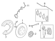 Diagram for Mercedes-Benz SL63 AMG Brake Hose - 232-420-52-00