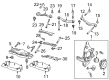 Diagram for 2020 Mercedes-Benz C300 Control Arm - 205-350-66-03