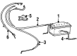 Diagram for 1993 Mercedes-Benz 500SL Ground Cables - 129-540-00-31