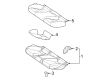 Diagram for Mercedes-Benz AMG GT 43 Seat Cushion Pad - 290-920-80-03