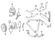 Diagram for 2007 Mercedes-Benz S65 AMG Power Steering Reservoir - 221-466-01-02