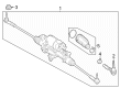 Diagram for 2024 Mercedes-Benz EQE 350+ Rack and Pinions - 297-460-25-01