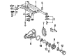 Diagram for Mercedes-Benz 500SEC Differential Bearing - 000625-006008