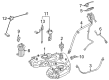 Diagram for Mercedes-Benz GLS550 Fuel Tank Strap - 164-470-09-40