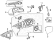 Diagram for 2016 Mercedes-Benz GLC300 Side View Mirrors - 253-810-41-02