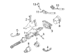 Diagram for 2005 Mercedes-Benz G55 AMG Steering Column Cover - 000-462-17-23-9B51