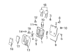 Diagram for 2008 Mercedes-Benz ML350 Seat Cushion Pad - 164-920-06-50