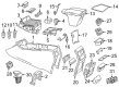 Diagram for 2016 Mercedes-Benz GLE63 AMG Center Console - 166-680-37-03-8Q99