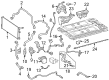 Diagram for 2024 Mercedes-Benz EQE 350+ Coolant Reservoir - 297-500-09-00