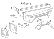 Diagram for Mercedes-Benz G500 Fender - 463-880-71-06