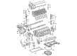 Diagram for 1993 Mercedes-Benz 600SEC Valve Cover - 120-010-11-30