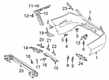 Diagram for 2015 Mercedes-Benz C300 Bumper - 205-880-03-47-64-9999