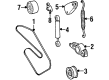 Diagram for 1994 Mercedes-Benz S350 Drive Belt - 008-997-38-92