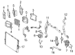 Diagram for 2019 Mercedes-Benz C63 AMG Radiator Hose - 205-501-65-01