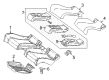 Diagram for 2017 Mercedes-Benz C63 AMG Cup Holder - 205-813-00-00-9051