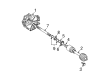 Diagram for 2003 Mercedes-Benz S55 AMG Axle Shaft - 220-330-10-01