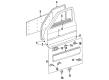 Diagram for 1989 Mercedes-Benz 260E Window Motor - 124-720-03-46