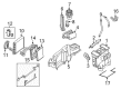 Diagram for Mercedes-Benz E250 A/C Hose - 212-830-25-00