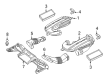 Diagram for Mercedes-Benz C63 AMG Air Filter Box - 177-090-42-01