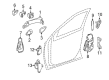 Diagram for 2010 Mercedes-Benz R350 Door Hinge - 251-720-13-37