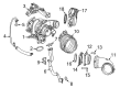 Diagram for Mercedes-Benz GLA45 AMG Turbocharger - 133-090-04-80-80