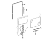 Diagram for 2002 Mercedes-Benz G500 Window Channel - 309-673-00-31