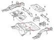 Diagram for 2016 Mercedes-Benz GLE550e Floor Pan - 166-610-97-00