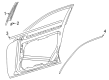 Diagram for 2023 Mercedes-Benz GLS63 AMG Door Moldings - 167-720-13-02