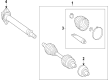 Diagram for 2019 Mercedes-Benz GLA250 Axle Shaft - 246-330-31-01