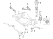 Diagram for Mercedes-Benz S500 Sway Bar Link - 223-323-63-00