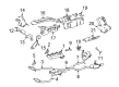 Diagram for Mercedes-Benz R63 AMG Tail Pipe - 251-490-46-01