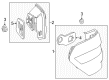 Diagram for 2016 Mercedes-Benz E350 Tail Light - 212-906-26-03-64