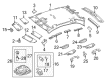 Diagram for 2016 Mercedes-Benz E400 Interior Lights - 212-900-68-16-7H52